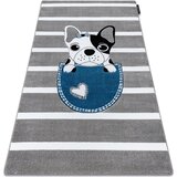 RugsX Preproge Preproga PETIT BULLDOG Pes siva 140x190 cm Siva | Shoptok.si
