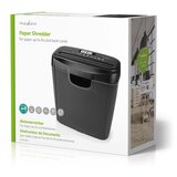 Nedis PASH112BKA4 rezač papira, 6x A4 stranica, 10L, 190W | ePonuda.com