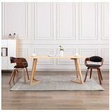  Jedilni stoli 2 kosa ukrivljen les in umetno usnje | Shoptok.si