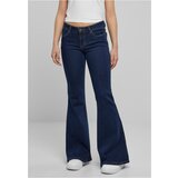 UC Ladies Ladies Organic Low Waist Flared Denim mid indigo washed | Shoptok.si