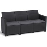 Keter Antracitno siva vrtna sofa od umjetnog ratana Marie – | shoptok.hr