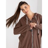 RELEVANCE Sweatshirt-RV-BL-8302.78-brown | Shoptok.si
