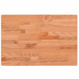  Zidna polica za umivaonik od čelika i masivne bukovine Smeđa 80 x 40 x 4 cm | Shoptok.si