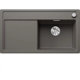 Blanco sudoper ZENAR 5 S-F InFino SILGRANIT VULKAN SIVA, BAZEN DESNO, bez pribora, s dalj.upr. | shoptok.hr