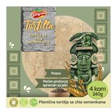 BONGUSTO tortilja chia, 4 komada, 240g Cene