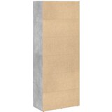 vidaXL Knjižna omara betonsko siva 60x30x152 cm inženirski les | Shoptok.si