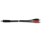  Q-LOK AD40-3K kabel 2xRCA - mini ban