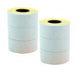 Apli Nalepke za numerator 26x16, bele, perm. oglate, 6x1000 kos, dvoredne | Shoptok.si