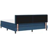  Krevet s opruga kutije s uzglavljem Plava 180 x 200 cm tkanina | shoptok.hr