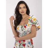 Italy Moda Dress-DHJ-SK-19396.76-ecru | Shoptok.si