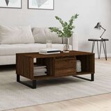 vidaXL Stolić za kavu smeđa boja hrasta 90x50x36 5cm konstruirano drvo | shoptok.hr