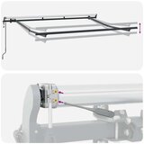 Tenda Retraktilna tenda Rjava 250 x 200 cm blago, (5000206479) | Shoptok.si