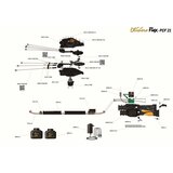 AGRITEC Oliviero Flex-PCF21 Akumulatorski Tresač Maslina 2.0kg, Carbon Drška 250cm | shoptok.hr
