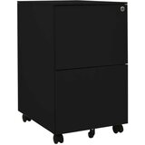 vidaXL mobilni ormarić za spise crni 39 x 45 x 67 cm čelični Cijene