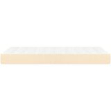  Vzmetnica z žepkasto vzmetjo krem 90x190x20 cm blago, (20792273) | Shoptok.si