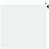 TV ormar za zid Bijela 59,5 x 31 x 30 cm Konstruirano drvo | Shoptok.si