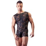 Svenjoyment Underwear Čipkast bodi, črn | Shoptok.si