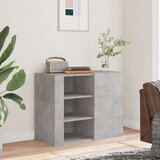 vidaXL Stenska omarica betonsko siva 75x35x60 cm inženirski les | Shoptok.si