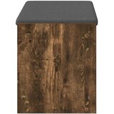  Klupa za hodnik s jastukom Dimljeni Hrast 83 x 38 x 45 cm | shoptok.hr