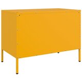 TV ormarići 2 kom žuta boja senfa 68 x 39 x 50,5 cm čelični | Eponuda.com