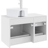 Set namještaja za kupaonicu 2 kom. Bijela Konstruirano drvo 49,5 x 44,5 x 76 cm | Shoptok.si