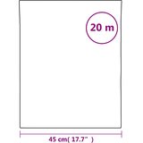  Prozorska folija matirane 3D s uzorkom duge 45 x 2000 cm PVC | shoptok.hr