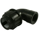  Kotni adapter iz HDPE (premer: 32 mm, notranji navoj: 1"-palčni, polietilen) | Shoptok.si