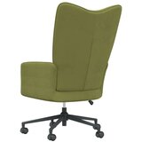  Stolica za opuštanje svjetlozelena baršunasta | shoptok.hr