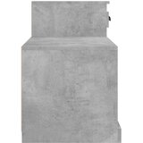 Ormarić za cipele boja betona 100x42x60 cm konstruirano drvo | Eponuda.ba