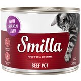 Smilla Ekonomično pakiranje lončić s govedinom 24 x 200 g - Govedina s pilećom jetrom Cijene