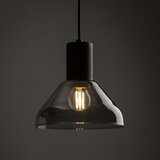  Luster na sajli za 3-fazni šinski sistem NEO 1xE27/15W/230V crna/dimljena crna | Eponuda.com