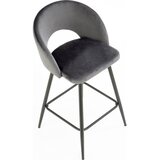 Barska stolica 89x49 cm siva/crna | Eponuda.com
