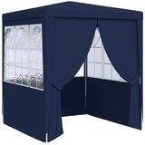 vidaXL Profesionalni šator za zabave 2 x 2 m plavi 90 g/m² | shoptok.hr