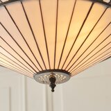 Endon 111870 - Tiffany FARGO luster na lancu, 3xE27/10W/230V, prečnika 41,5 cm | Eponuda.com
