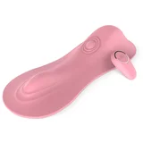 EasyToys Vibe Pad Tapping + Vibrating with Remote Control Pink