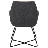 Bessagi Home naslanjač liya, siva, rjava | Shoptok.si