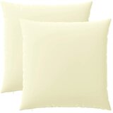  Jastuk s jastukom HEERLEN 2 kom. Krem Poliester - Krem 65 x 65 cm 2 | shoptok.hr