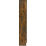  Vitrina boja dimljenog hrasta 82,5 x 30,5 x 185 cm drvena | shoptok.hr