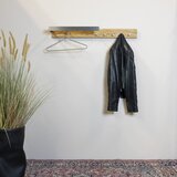 Spinder Design Kovinski stenski obešalnik v srebrni barvi/v naravni barvi Noa – | Shoptok.si