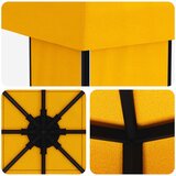 Gazebo 4 × 3 m Žuta Poliester i čelik 190 gsm | shoptok.hr