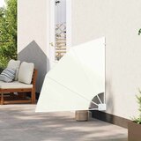  Zaslon za privatnost na balkonu 115 x 115 cm Poliester Krem | shoptok.hr