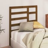  Uzglavlje za krevet boja meda 106 x 4 x 104 cm masivna borovina | shoptok.hr