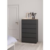 Tvilum Tamno siva komoda 77x121x50 cm Naia – | shoptok.hr
