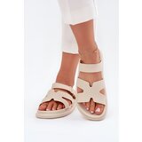 Boto Women's Rubber Slippers With Strap Beige Tavirae | ePonuda.com