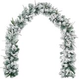 Mini božićno drvce 45 cm PVC i PE Zelena i bijela - Bijela 45 cm bez LED svjetala | shoptok.hr