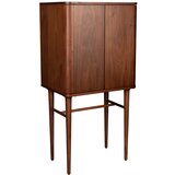 Dutchbone Omarica v orehovem dekorju z drsnimi vrati v naravni barvi 62x125 cm Morrison – | Shoptok.si