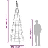  LED božićno drvce 550 LED plavo 300 cm | shoptok.hr