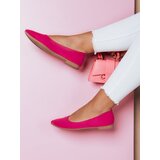 DStreet Baleriny damskie na płaskim obcasie GLAMINO fuksja | Shoptok.si