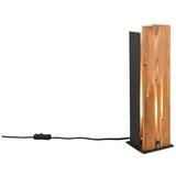  Crna/u prirodnoj boji stolna lampa s drvenim sjenilom (visina 40 cm) Karuni – | shoptok.hr