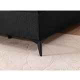 Ropez Črna boxspring postelja s prostorom za shranjevanje 200x200 cm Ornes – | Shoptok.si